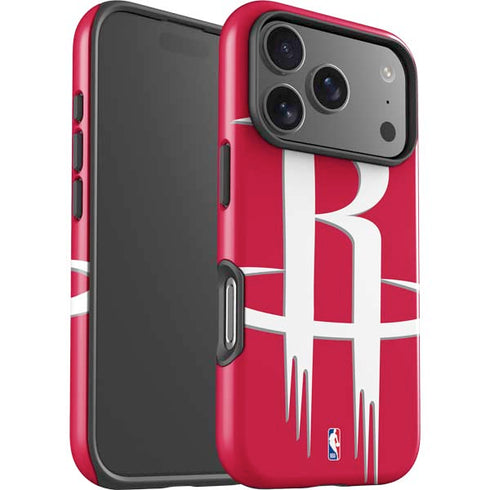 NBA Houston Rockets Large Logo iPhone 17 Pro Impact Case