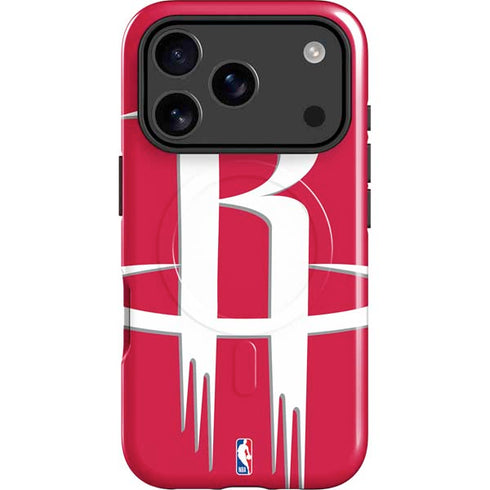NBA Houston Rockets Large Logo iPhone 17 Pro Magsafe Impact Case
