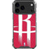 NBA Houston Rockets Large Logo iPhone 17 Pro Max Clear Case