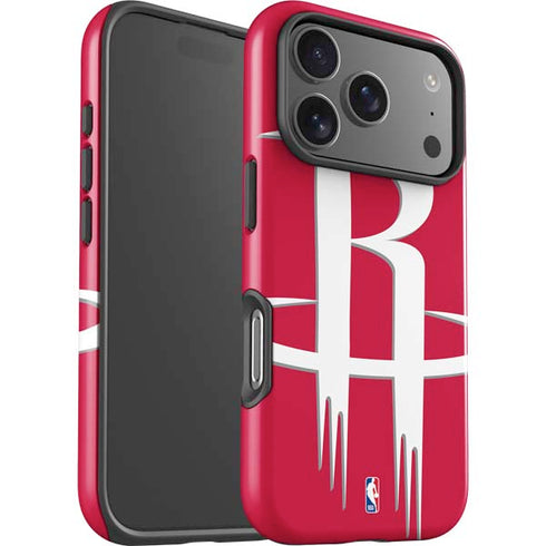 NBA Houston Rockets Large Logo iPhone 17 Pro Max Impact Case
