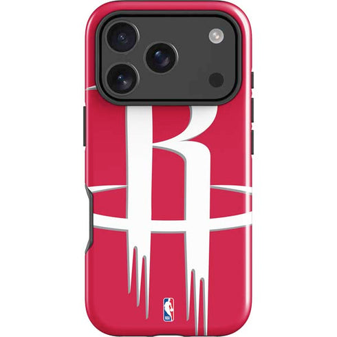 NBA Houston Rockets Large Logo iPhone 18 Pro Impact Case