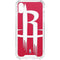 NBA Houston Rockets Large Logo iPhone XS Clear Case