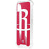 NBA Houston Rockets Large Logo iPhone XS Clear Case