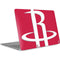 NBA Houston Rockets Large Logo Apple MacBook Air Skin