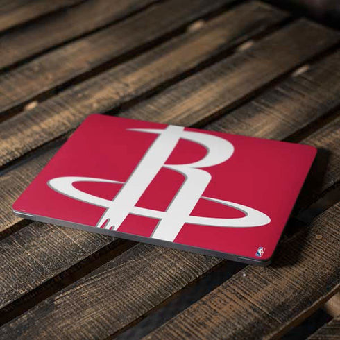NBA Houston Rockets Large Logo Apple MacBook Air Skin