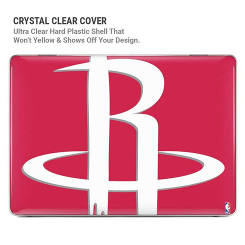 NBA Houston Rockets Large Logo MacBook Pro 14in (2021-24) Case plus Skin