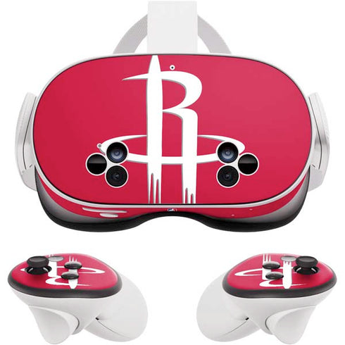 NBA Houston Rockets Large Logo Meta Quest 3S Skin