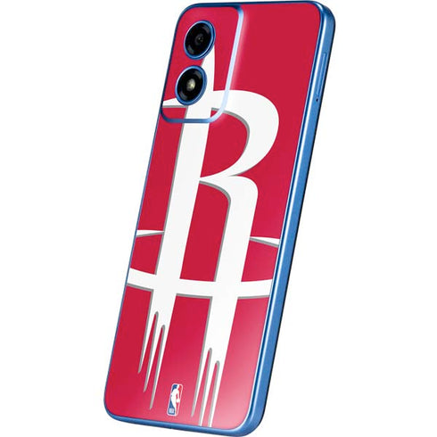 NBA Houston Rockets Large Logo Moto G Play 4G (2024) Skin