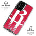 NBA Houston Rockets Large Logo Moto G Power 5G (2024) Clear Case