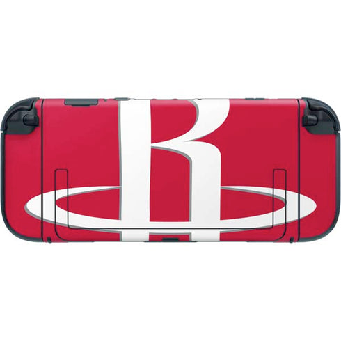 NBA Houston Rockets Large Logo Nintendo Switch 2 (2025) with Joy-Con Skin