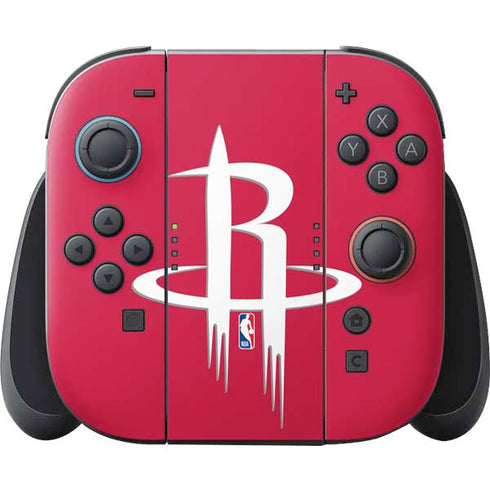 NBA Houston Rockets Large Logo Nintendo Switch 2 (2025) Joy-Con Controller Skin