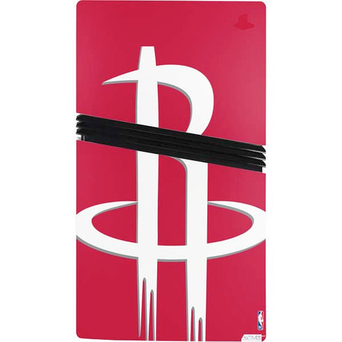 NBA Houston Rockets Large Logo PS5 Pro Console Skin