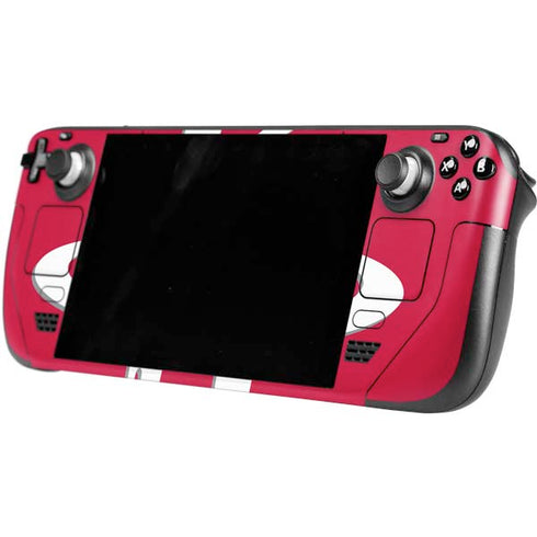 NBA Houston Rockets Large Logo Steam Deck Handheld Gaming Computer OLED Skin