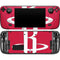 NBA Houston Rockets Large Logo Steam Deck Handheld Gaming Computer Skin