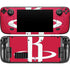 NBA Houston Rockets Large Logo Steam Deck Handheld Gaming Computer Skin