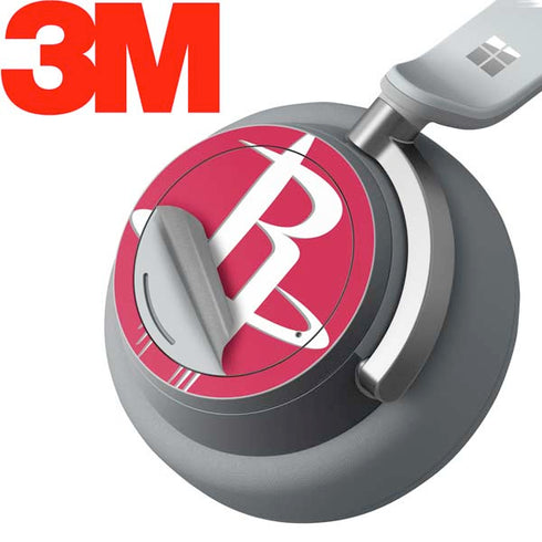 NBA Houston Rockets Large Logo Surface Headphones Skin