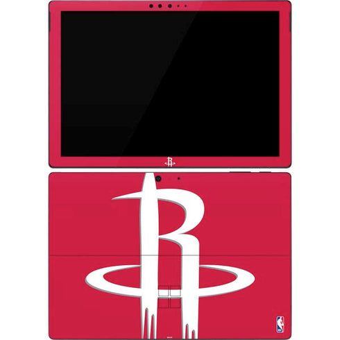 NBA Houston Rockets Large Logo Surface Pro 7 Skin