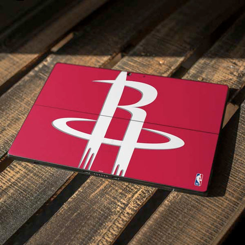 NBA Houston Rockets Large Logo Surface Pro 7 Skin
