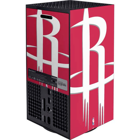 NBA Houston Rockets Large Logo XBox Series X Digital Edition Bundle Skin