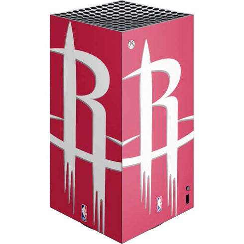 NBA Houston Rockets Large Logo XBox Series X Digital Edition Console Skin