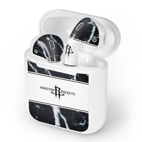 NBA Houston Rockets Marble Apple AirPods Skin