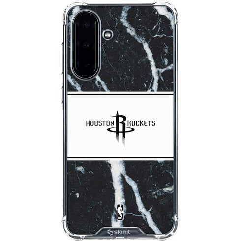 NBA Houston Rockets Marble Galaxy A36 5G Clear Case