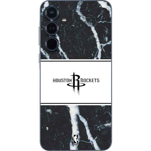 NBA Houston Rockets Marble Galaxy A55 5G Skin