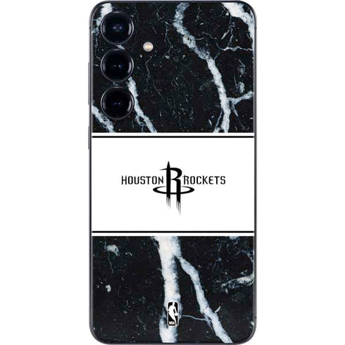NBA Houston Rockets Marble Galaxy S25 Plus Skin