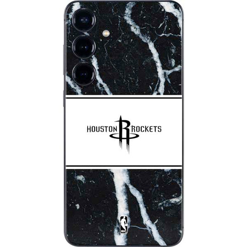 NBA Houston Rockets Marble Galaxy S25 Skin