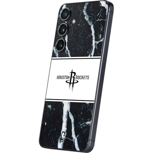 NBA Houston Rockets Marble Galaxy S25 Skin