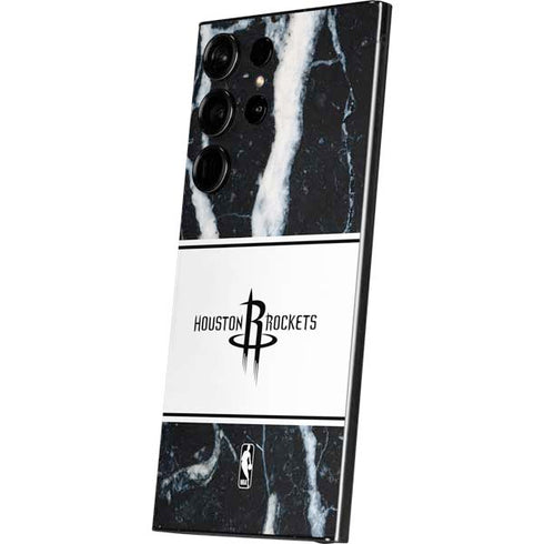 NBA Houston Rockets Marble Galaxy S25 Ultra Skin