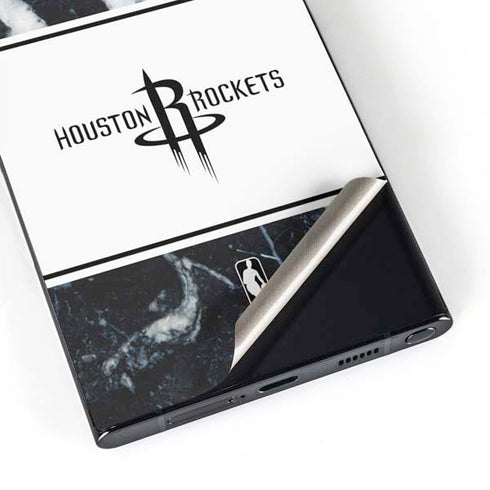 NBA Houston Rockets Marble Galaxy S24 Ultra Skin