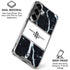 NBA Houston Rockets Marble Galaxy S26 Clear Case