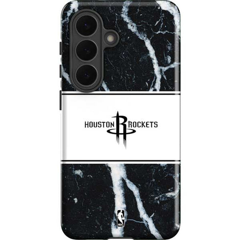 NBA Houston Rockets Marble Galaxy S26 Plus Impact Case