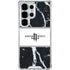 NBA Houston Rockets Marble Galaxy S26 Ultra Clear Case