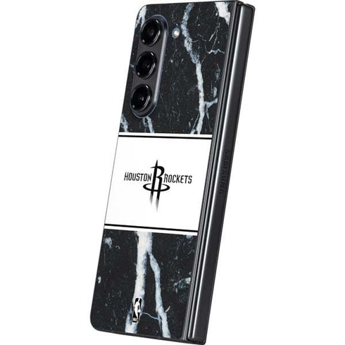 NBA Houston Rockets Marble Galaxy Z Fold5 5G Skin