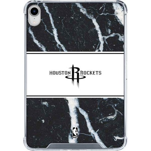 NBA Houston Rockets Marble iPad 11th Gen (2025) Clear Case