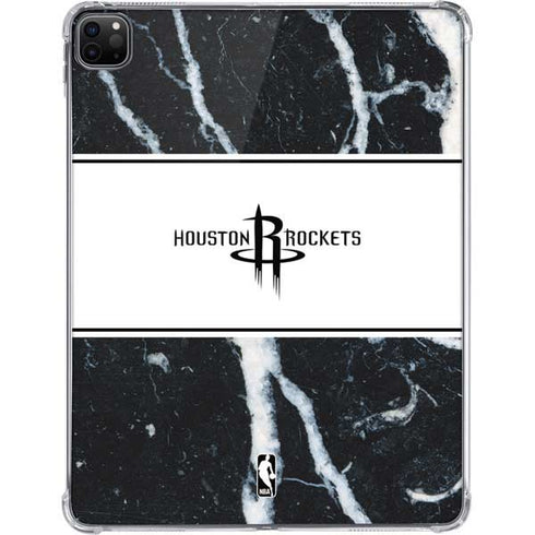 NBA Houston Rockets Marble iPad Pro 11in (2024) Clear Case