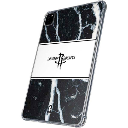 NBA Houston Rockets Marble iPad Pro 11in (2024) Clear Case