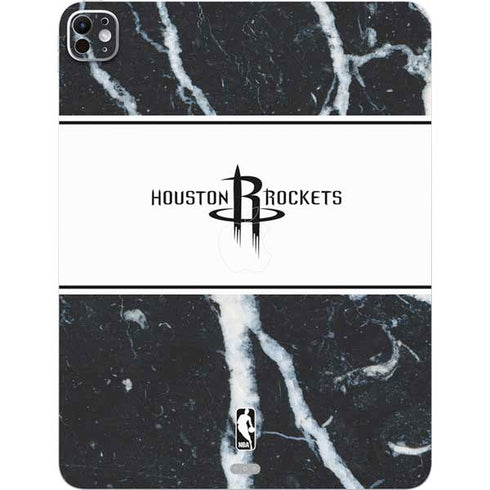 NBA Houston Rockets Marble iPad Pro 13in M4 (2024) Skin