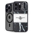 NBA Houston Rockets Marble iPhone 14 Pro Max Kickstand Case