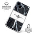 NBA Houston Rockets Marble iPhone 15 Clear Case