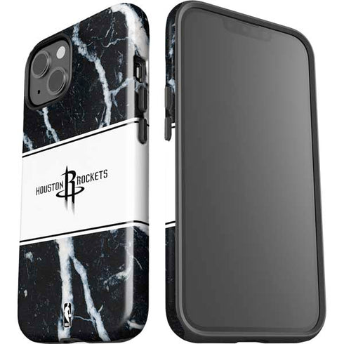 NBA Houston Rockets Marble iPhone 15 Impact Case