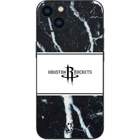 NBA Houston Rockets Marble iPhone 15 Skin