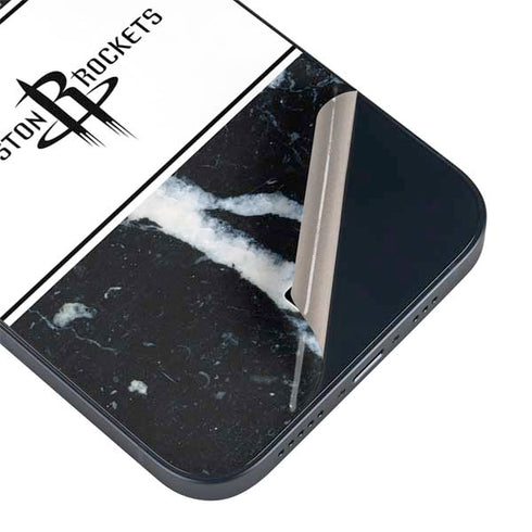 NBA Houston Rockets Marble iPhone 15 Skin