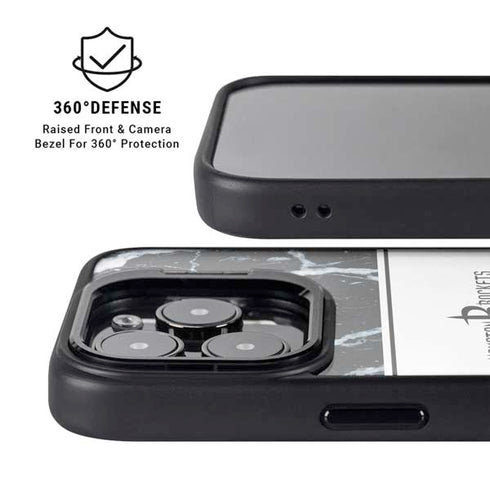 NBA Houston Rockets Marble iPhone 16 Pro Kickstand Case