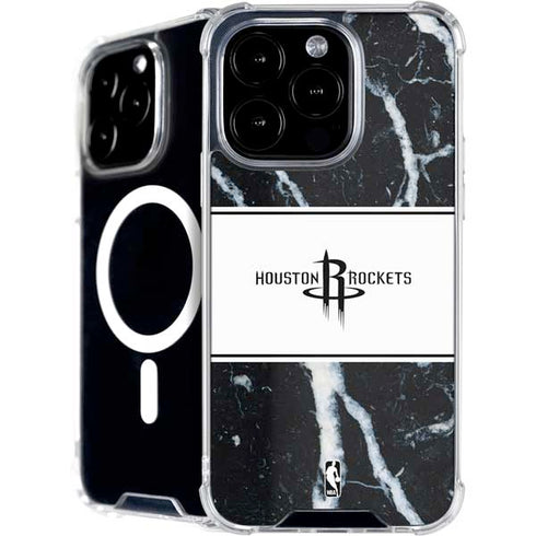 NBA Houston Rockets Marble iPhone 16 Pro Max MagSafe Case