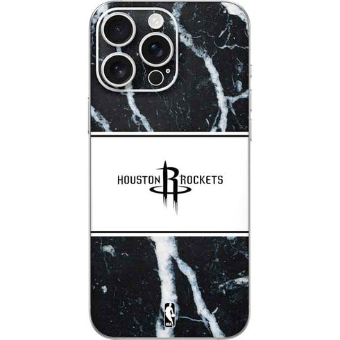 NBA Houston Rockets Marble iPhone 16 Pro Max Skin