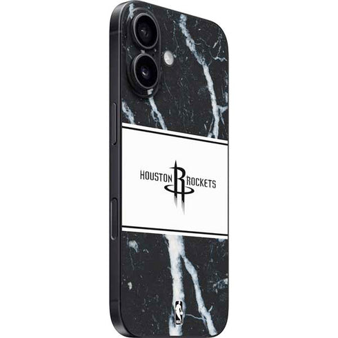 NBA Houston Rockets Marble iPhone 16 Skin