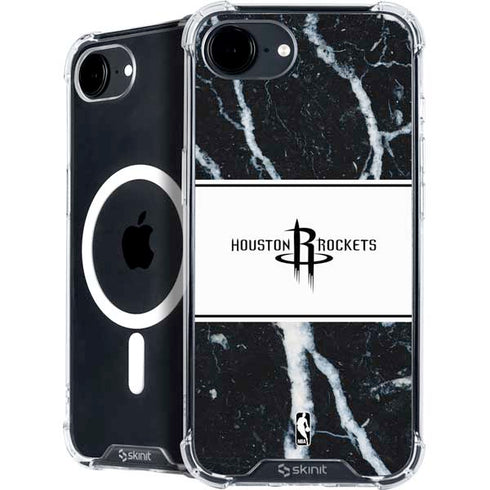 NBA Houston Rockets Marble iPhone 16e MagSafe Case